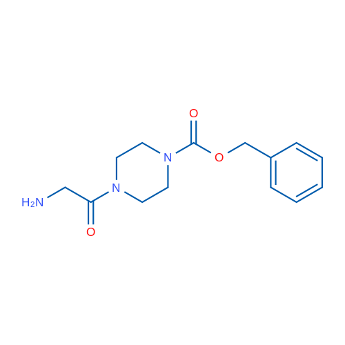 Benzyl 4-(2-aminoacetyl)piperazine-1-carboxylate 1g
