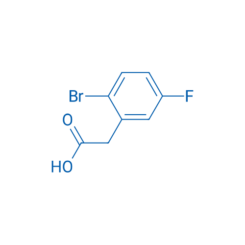 2-Bromo-5-fluorophenylacetic acid 1g