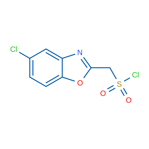 (5-Chloro-1,3-benzoxazol-2-yl)methanesulfonyl chloride 1g