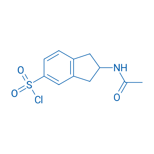 2-ACetamido-2,3-dihydro-1h-indene-5-sulfonyl chloride 1g