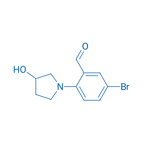 5-Bromo-2-(3-hydroxypyrrolidin-1-yl)benzaldehyde 1g