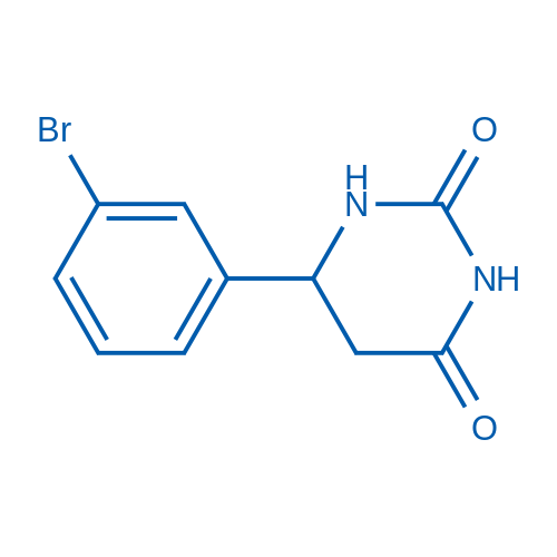 6-(3-Bromophenyl)-1,3-diazinane-2,4-dione 100mg