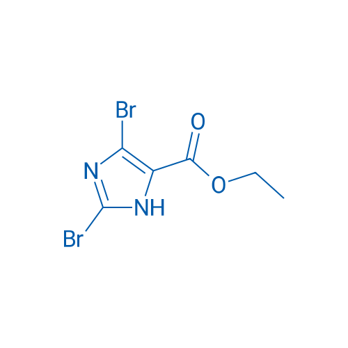Ethyl 2,4-dibromo-1H-imidazole-5-carboxylate 250mg