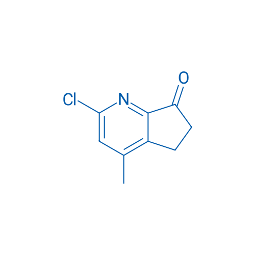 2-Chloro-4-methyl-5,6-dihydro-7H-cyclopenta[b]pyridin-7-one 250mg