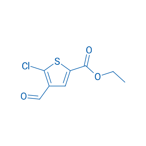 Ethyl 5-chloro-4-formylthiophene-2-carboxylate 100mg