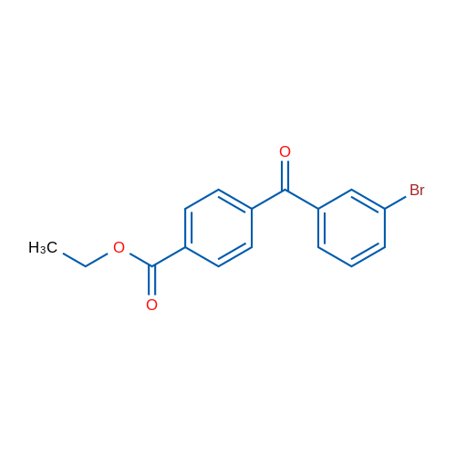 3-Bromo-4'carboethoxybenzophenone 1g