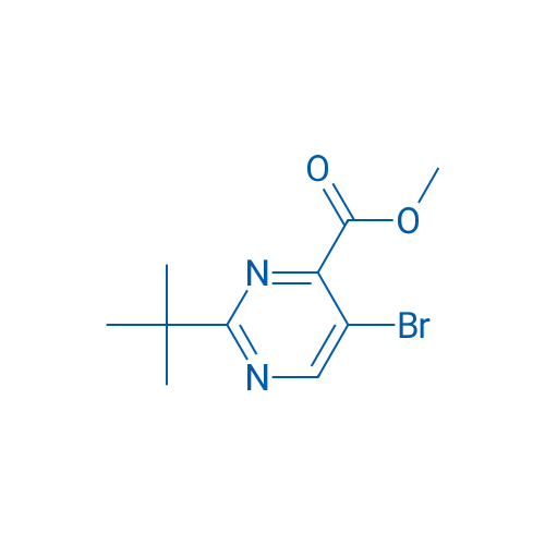 Methyl 5-bromo-2-(tert-butyl)pyrimidine-4-carboxylate 1g