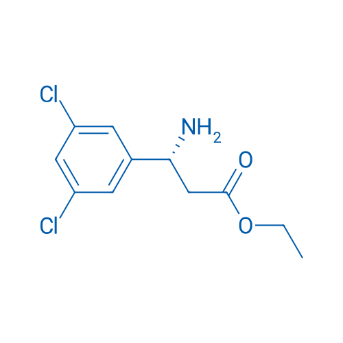 (R)-Ethyl 3-amino-3-(3,5-dichlorophenyl)propanoate 250mg