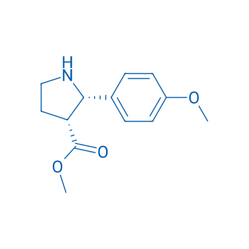cis-Methyl 2-(4-methoxyphenyl)pyrrolidine-3-carboxylate 1g