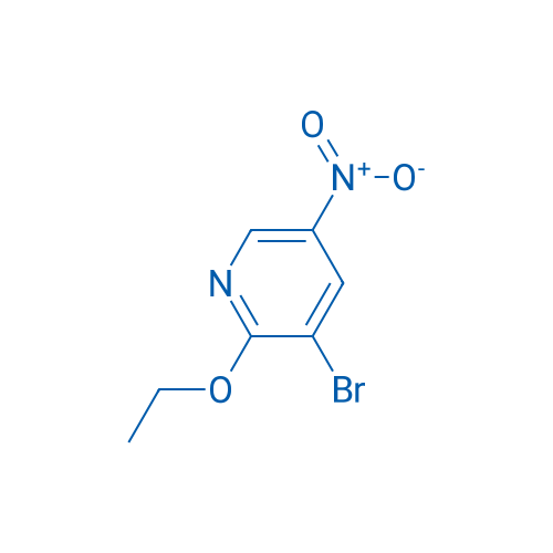 3-Bromo-2-ethoxy-5-nitropyridine 1g