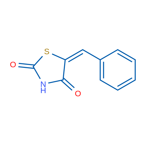 (5E)-5-(Phenylmethylidene)-1,3-thiazolidine-2,4-dione 250mg