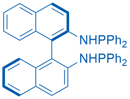 (R)-N2,N2'-Bis(diphenylphosphino)-[1,1'-binaphthalene]-2,2'-diamine 250mg