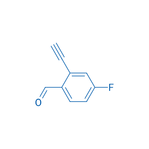 2-Ethynyl-4-fluorobenzaldehyde 100mg