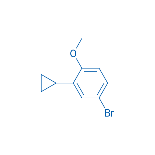4-Bromo-2-cyclopropyl-1-methoxybenzene 50mg