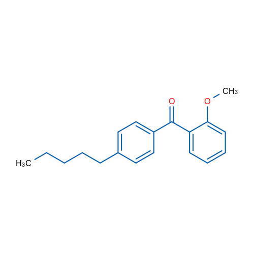 2-Methoxy-4'-n-pentylbenzophenone 1g