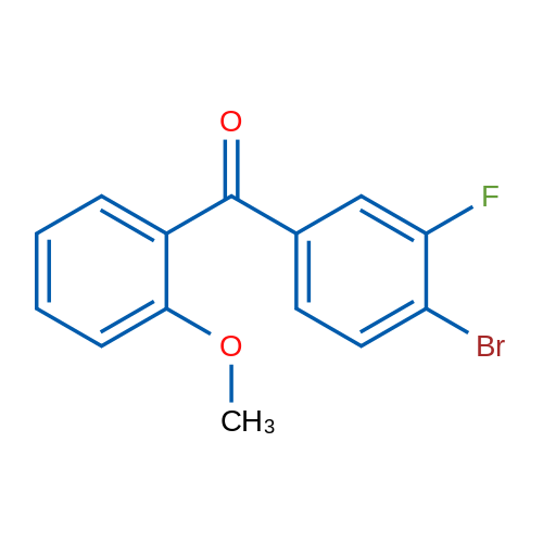 4-Bromo-3-fluoro-2'-methoxybenzophenone 1g