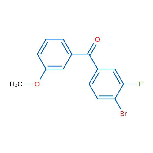 4-Bromo-3-fluoro-3'-methoxybenzophenone 1g