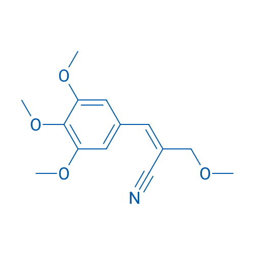 2-(Methoxymethyl)-3-(3,4,5-trimethoxyphenyl)acrylonitrile 1g