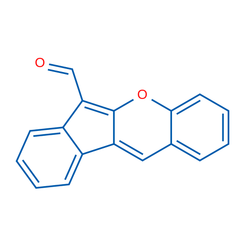 Benz[b]indeno[1,2-e]pyran-6-carboxaldehyde 5g