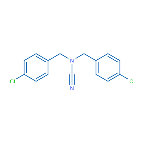 Bis[(4-chlorophenyl)methyl](cyano)amine 1g