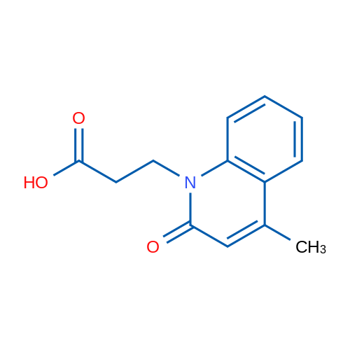 3-(4-Methyl-2-oxoquinolin-1(2H)-yl)propanoic acid 1g