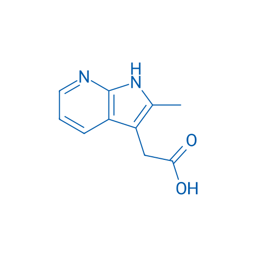 2-(2-Methyl-1H-pyrrolo[2,3-b]pyridin-3-yl)acetic acid 100mg