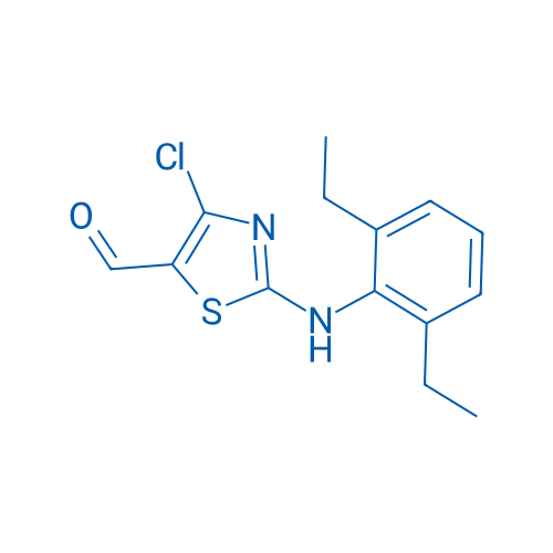 4-Chloro-2-[(2,6-diethylphenyl)amino]-1,3-thiazole-5-carbaldehyde 5g