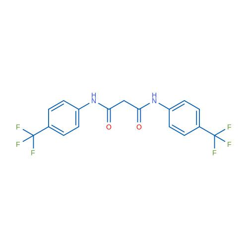 N,N'-Bis[4-(trifluoromethyl)phenyl]propanediamide 1g
