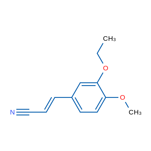 3-(3-Ethoxy-4-methoxyphenyl)prop-2-enenitrile 5g