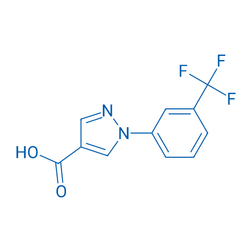 1-(3-(Trifluoromethyl)phenyl)-1H-pyrazole-4-carboxylic acid 250mg