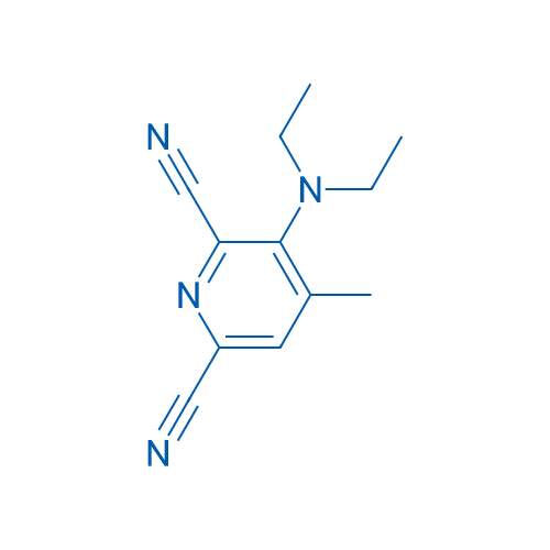 3-(Diethylamino)-4-methylpyridine-2,6-dicarbonitrile 1g