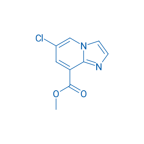 Methyl 6-chloroimidazo[1,2-a]pyridine-8-carboxylate 250mg