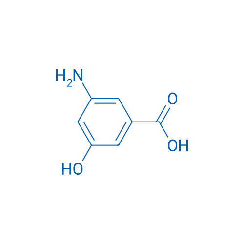 3-amino-5-hydroxy-benzoic acid, 3-Amino-5-hydroxybenzoicAcid, 3-氨基-5-羟基苯甲酸 250mg