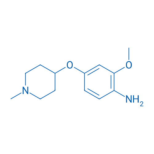 2-Methoxy-4-((1-methylpiperidin-4-yl)oxy)aniline 100mg