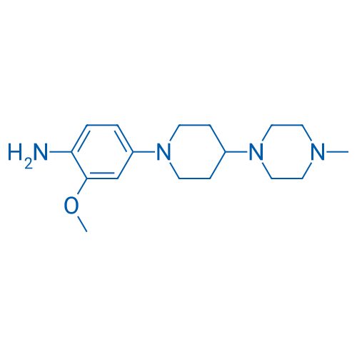 2-Methoxy-4-(4-(4-methylpiperazin-1-yl)piperidin-1-yl)aniline 10g