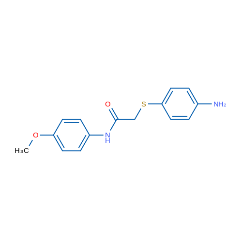 2-((4-Aminophenyl)thio)-N-(4-methoxyphenyl)acetamide 1g