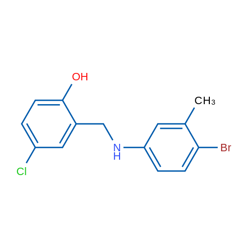 2-(((4-Bromo-3-methylphenyl)amino)methyl)-4-chlorophenol 100mg