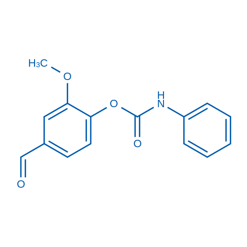 4-Formyl-2-methoxyphenyl phenylcarbamate 250mg