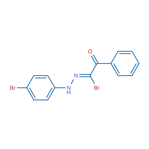 2-Bromo-2-[2-(4-bromophenyl)hydrazono]-1-phenylethanone 1g