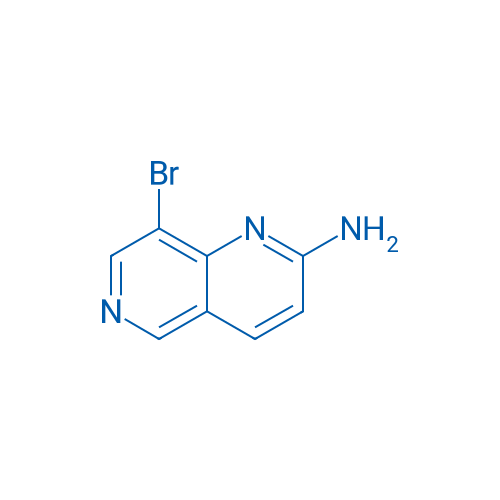 8-Bromo-1,6-naphthyridin-2-amine 250mg