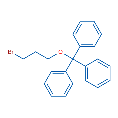 ((3-Bromopropoxy)methanetriyl)tribenzene 1g