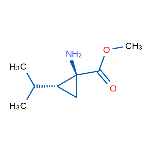 (1S,2R)-Methyl 1-amino-2-isopropylcyclopropanecarboxylate 1g