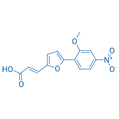 3-(5-(2-Methoxy-4-nitrophenyl)furan-2-yl)acrylic acid 1g