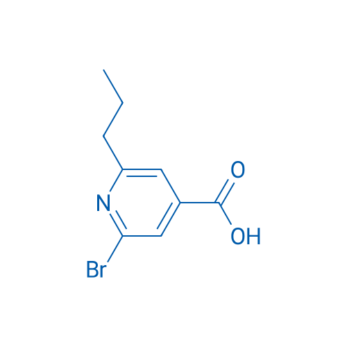 2-Bromo-6-propylpyridine-4-carboxylic acid 1g