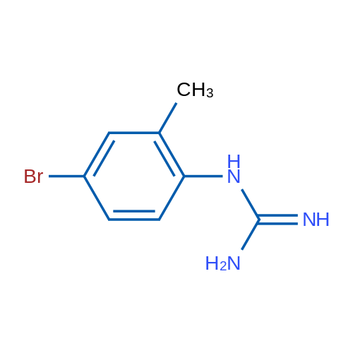 1-(4-Bromo-2-methylphenyl)guanidine 1g
