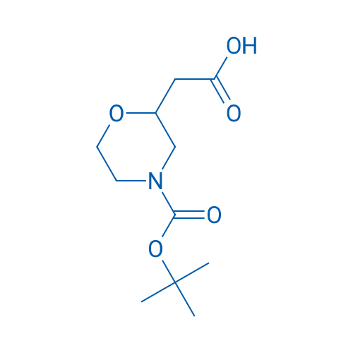 N-Boc-2-(2-morpholinyl)acetic Acid 100mg
