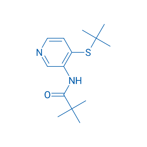 N-(4-(tert-Butylthio)pyridin-3-yl)pivalamide 1g