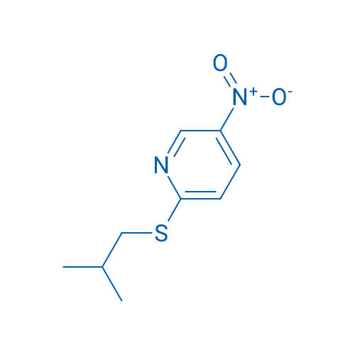 2-[(2-Methylpropyl)sulfanyl]-5-nitropyridine 5g