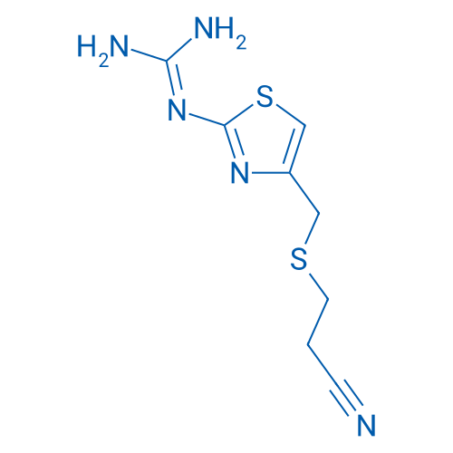 2-(4-(((2-Cyanoethyl)thio)methyl)thiazol-2-yl)guanidine 250mg