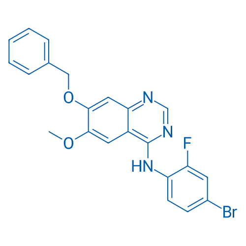 7-(Benzyloxy)-N-(4-bromo-2-fluorophenyl)-6-methoxyquinazolin-4-amine 250mg